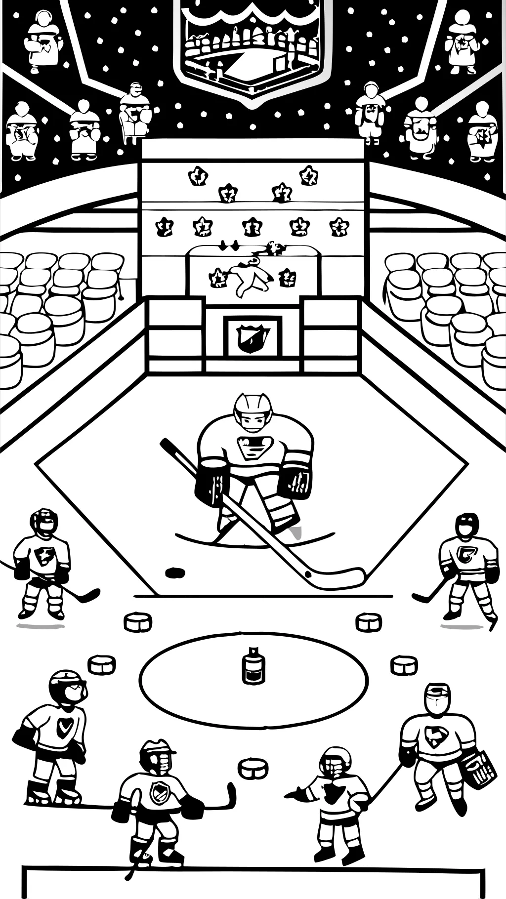 nhl coloring pages